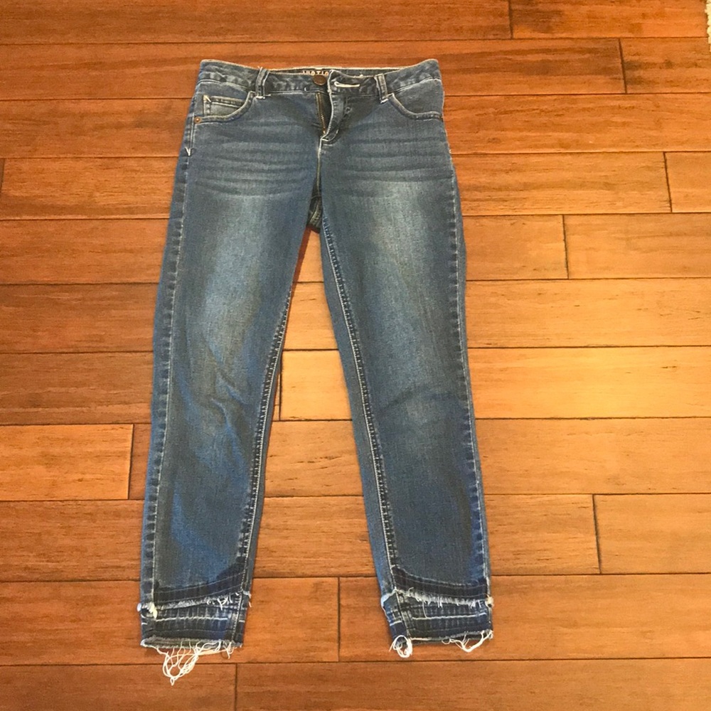 Denim kids capris